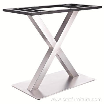 Modern Stainless Steel Industrial Table Base